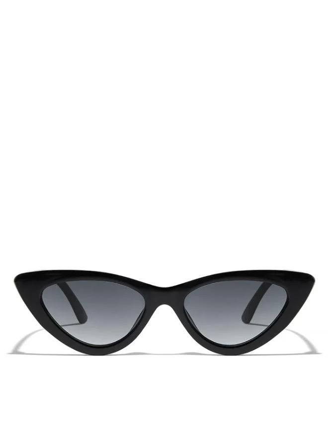 Blackout GWEN Women Black Sunglasses - Frame Material: Thermoplastic Rubber (TR90)- Frame Color: Black-Lens Color: Gray  - Full Rim