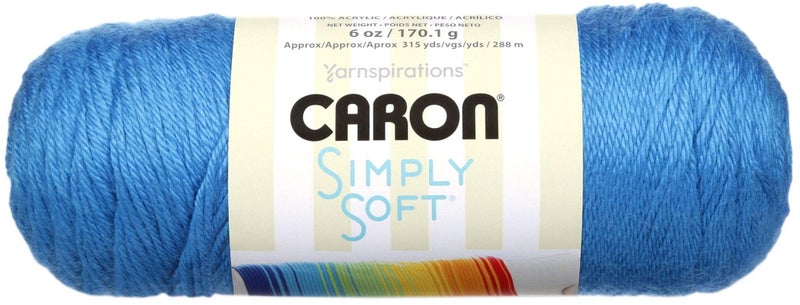 Caron Simply Soft Yarn Solids 3Pack Cobalt Blue H970039784