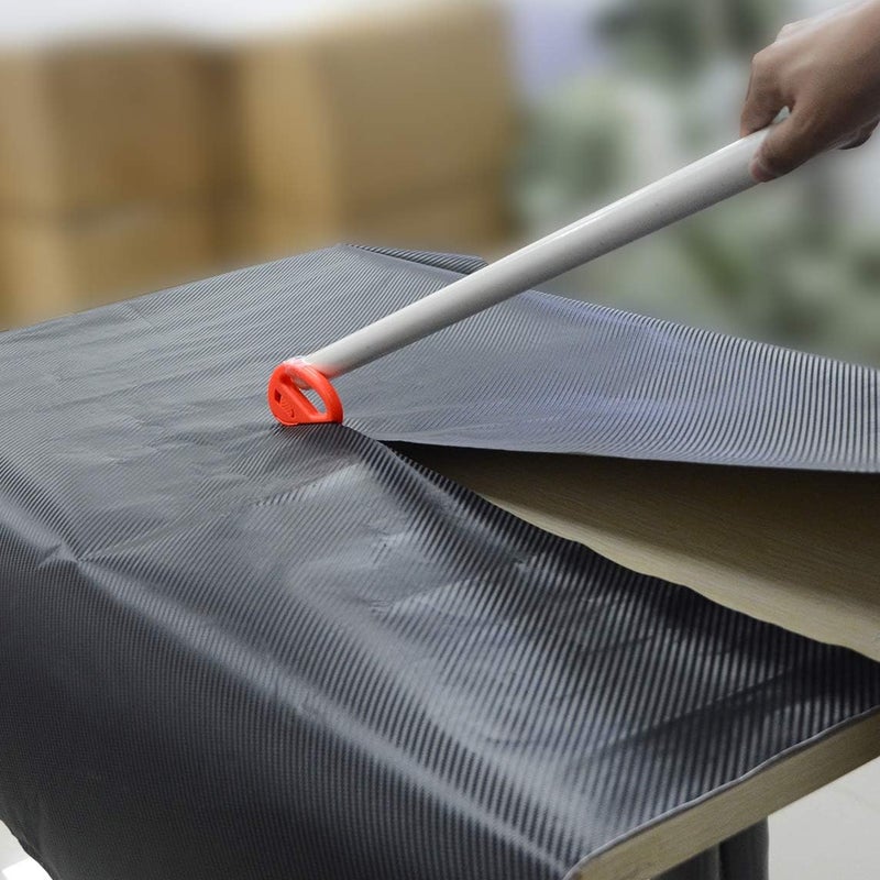 Gomake Vehicle Vinyl Wrap Tool Kit Window Tinting Tool Include 4 Inch Felt Squeegee, Retractable 9mm Utility Knife and Blades, Zippy Vinyl Cutter and Mini Go Corner Squeegee for Car Wrapping - Image 5