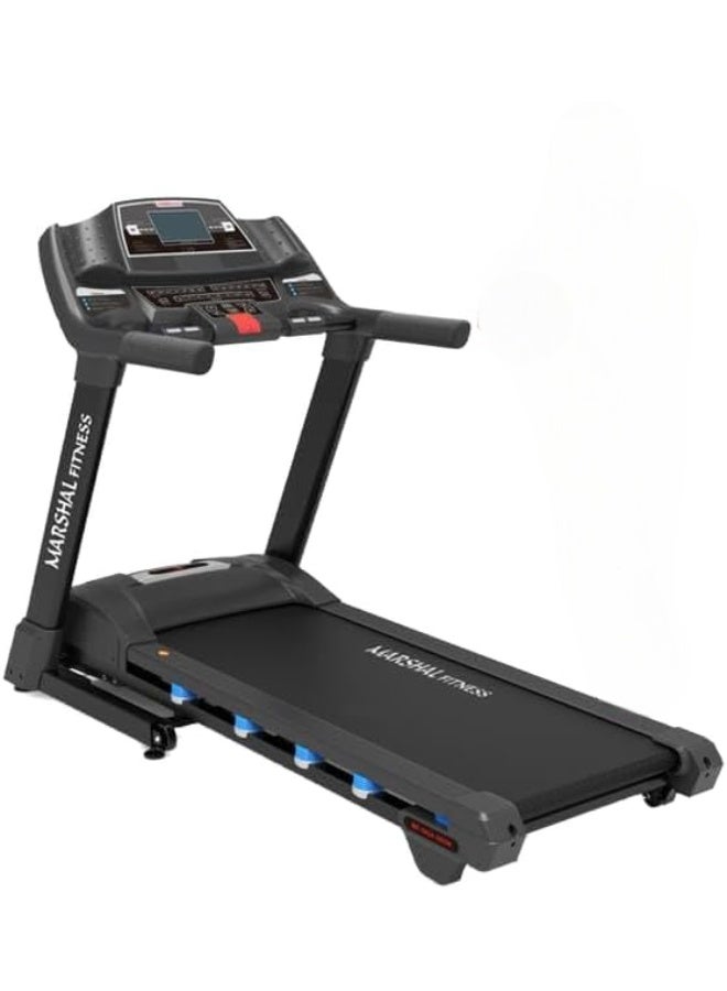 Marshal Fitness 8.0HP AC Motorized Treadmill With USB & MP3 - User Weight: 160KGs - Image 4