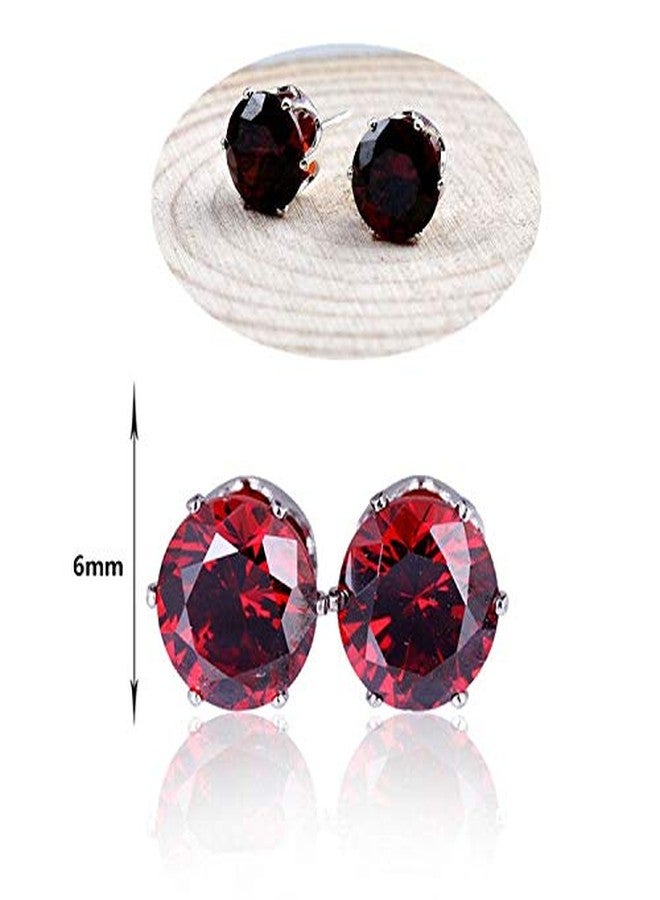 JinYu 2 Set The Vampire Elena Gilbert Opening Vervain Locket Pendant Necklace and Red Earrings with Transparent Box - Image 4