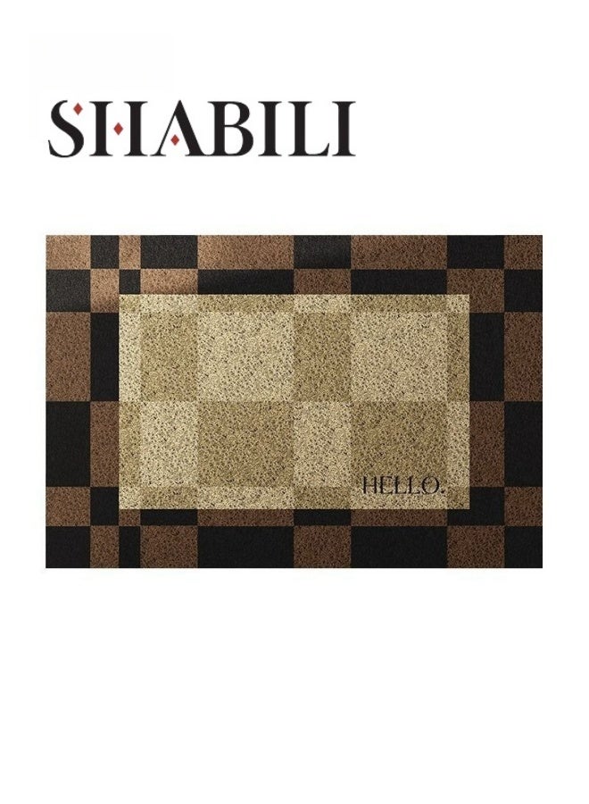 SHABILI Welcome Mats for Front Door 50cm*80 cm，Durable Non Slip Backing Floor Mat， Ultra Absorb Mud Easy Clean Entry Door mat for Indoor High Traffic Areas Outdoor Entryway Rug  - Image 1