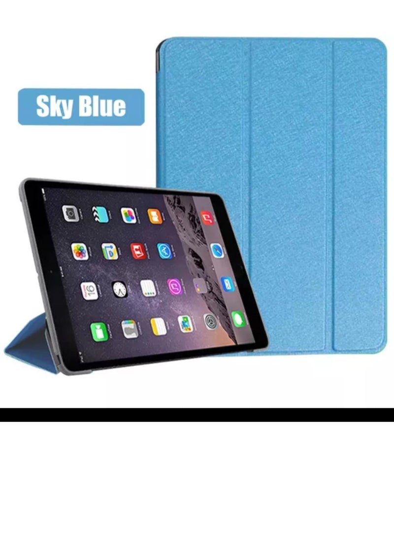 Generic - Smart leather bag in cyan color with smart feature for iPad MINI 1/2/3 - Image 1