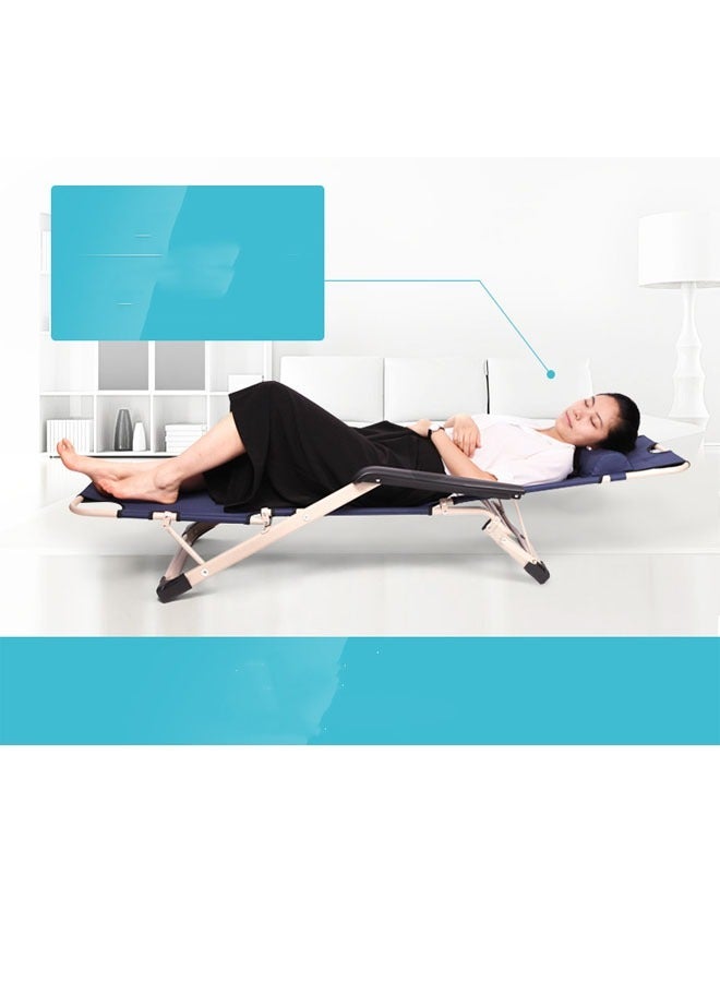 KLNAMAEAAN Chaise Lounge Outdoor Portable Folding Patio Recliner Chair adjustable Backrest with Suede Mat  - Image 5