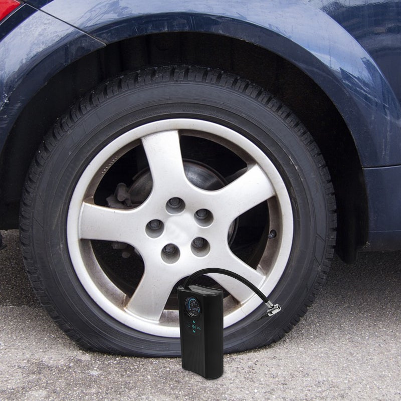 🚗 مضخة إطارات محمولة لزيادة ضغط الهواء بسرعة للسيارات ضاغط هواء فعال - Image 4