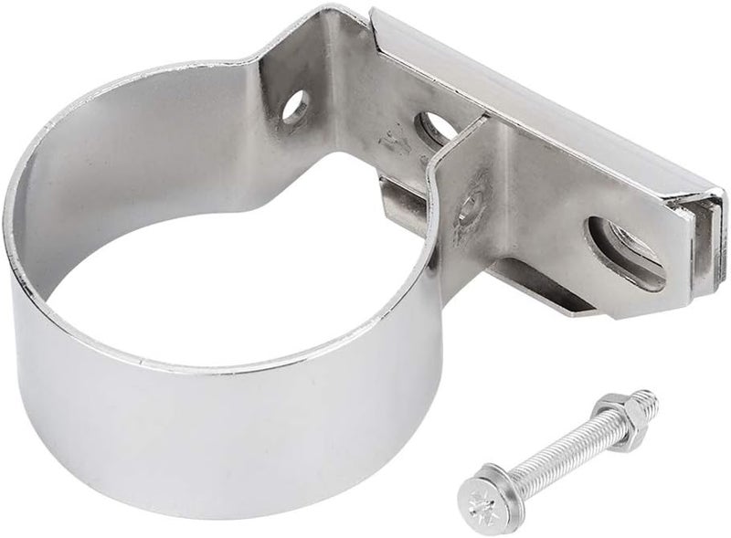 woobles Ignition Coil Mount Bracket, CNC Aluminium Alloy Engine Ignition Coil Bracket Chrome-Plated Silver with Screw Gaskets Fit for Mustang F150(Chrome-Plated Silver) - Image 3