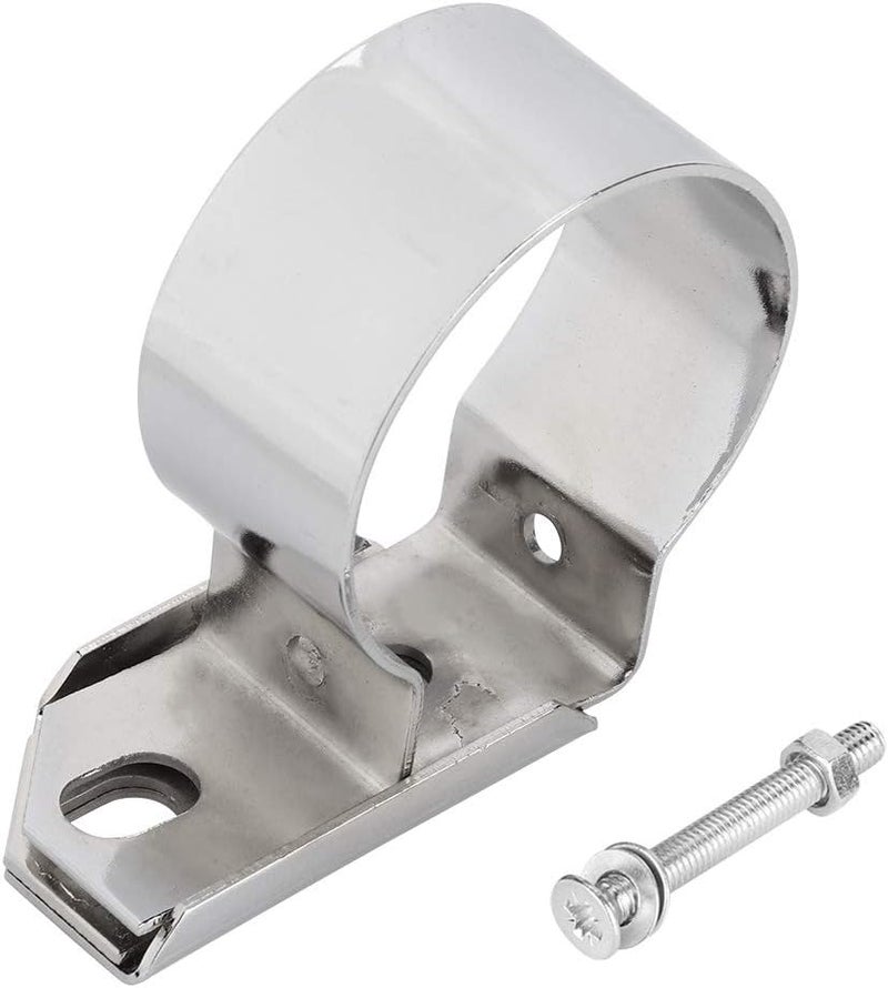 woobles Ignition Coil Mount Bracket, CNC Aluminium Alloy Engine Ignition Coil Bracket Chrome-Plated Silver with Screw Gaskets Fit for Mustang F150(Chrome-Plated Silver) - Image 2