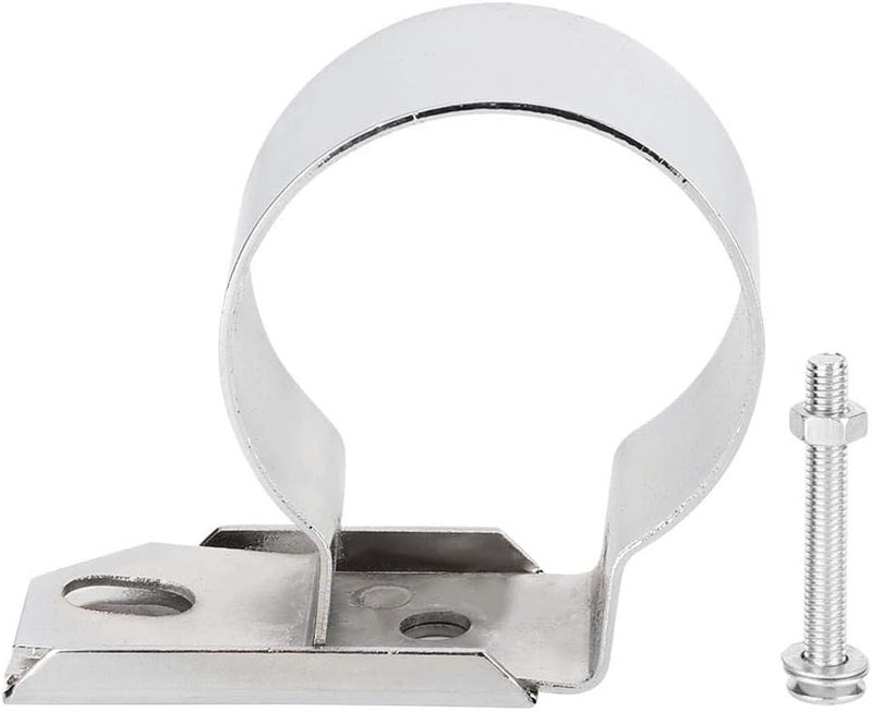 woobles Ignition Coil Mount Bracket, CNC Aluminium Alloy Engine Ignition Coil Bracket Chrome-Plated Silver with Screw Gaskets Fit for Mustang F150(Chrome-Plated Silver) - Image 1
