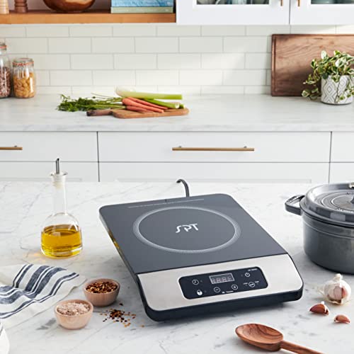 SPT SR-1885SS 1650W Induction Cooktop, Black - Image 2