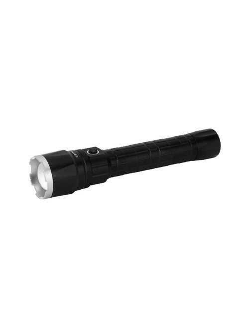 Zoomable LED Flashlight with 3000 Lumens Brightness, 8000mAh Rechargeable Battery, Type-C Charging, Aircraft Aluminum Body, 5 Modes Including SOS, Ideal for Camping, Hiking & Emergency Use, 5-7 Hours Charging Time