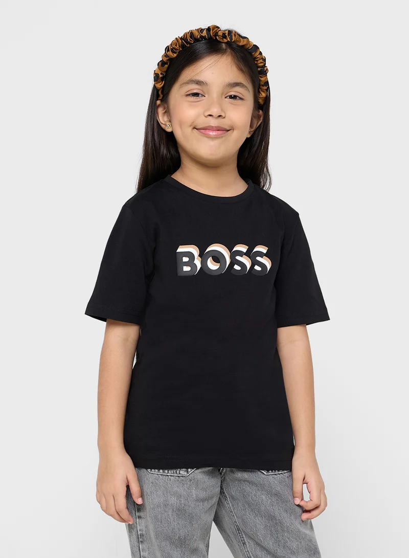 BOSS Kids Logo T-shirt