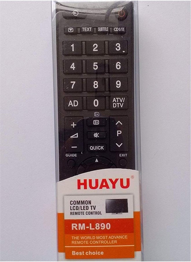 Huayu Remote Control For Toshiba TV Black - Image 2