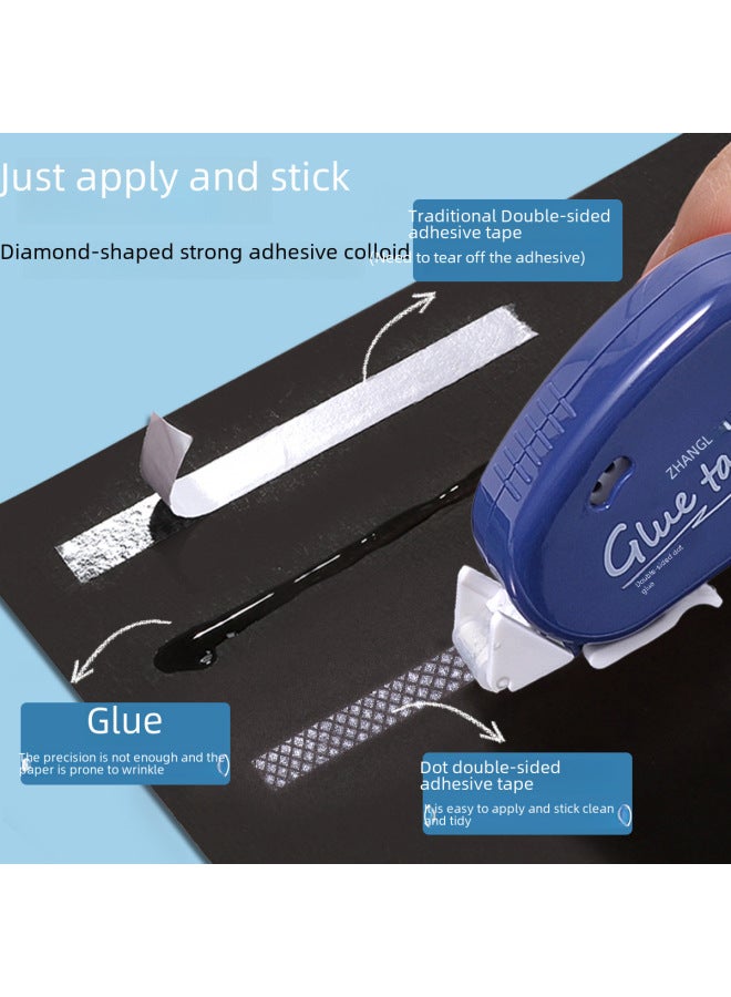 Changli Hand Account Tape Student Double-sided Adhesive Handmade Adhesive Tape Children's Handmade Double-sided Adhesive Office Point Dispensing Creative Adhesive - Image 4