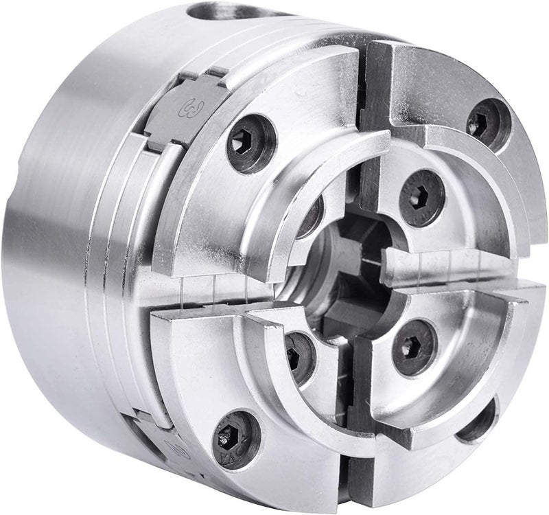 NAGU 1" X 8TPI Direct Thread Wood Turning Chuck with 2"Jaw Set and Woodscrew and T-Bar Wrench 3-3/4" Wood Turning Chuck with 2"Jaw Set - Image 2