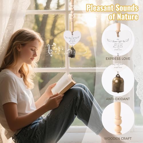 APRBOX Sympathy Gifts for Loss of Loved One Care Package for Women Sympathy Gift Baskets Bereavement Miscarriage Grief Condolences Gifts for Mother Friend Sorry for Your Loss Basket with Memorial Wind Chimes - Image 3