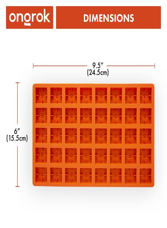 ONGROK Scored Silicone Gummy Molds, 4ml, with Dropper, BPA Free - Image 2