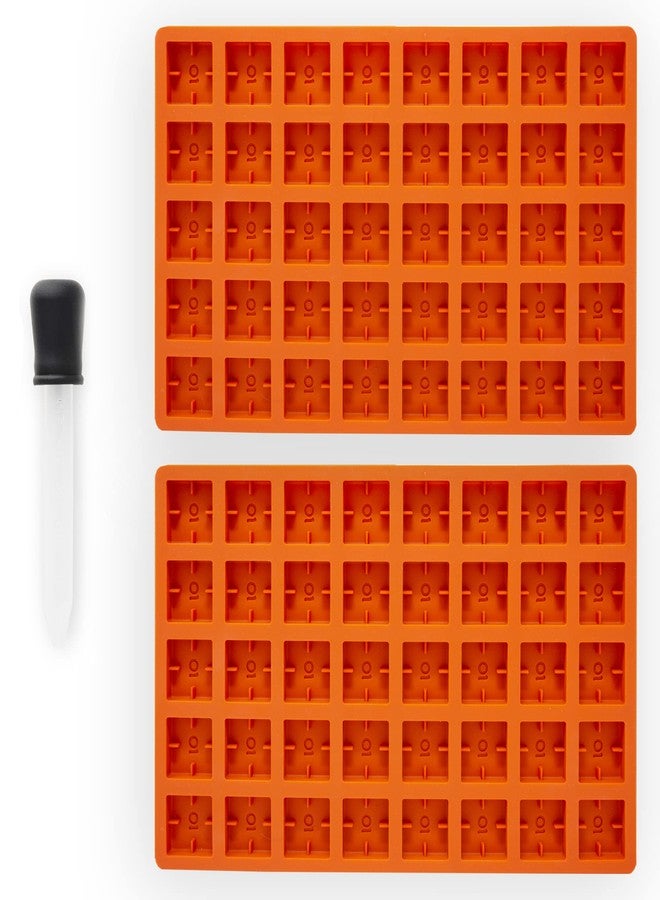 ONGROK Scored Silicone Gummy Molds, 4ml, with Dropper, BPA Free - Image 1