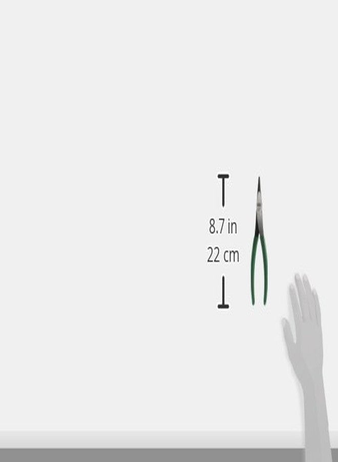 SK Hand Tool 17828 Duckbill Pliers with Serrated Jaw, 8" - Image 3