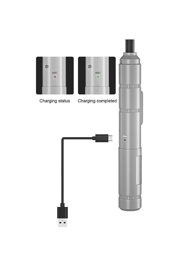 Generic 250r/min Screwdriver Metal Bits Set Multifunctional Screwdrivers Repairing Tool Kit Electric Screw Driver for Mobilephones Computers Home Appliances  - Image 3