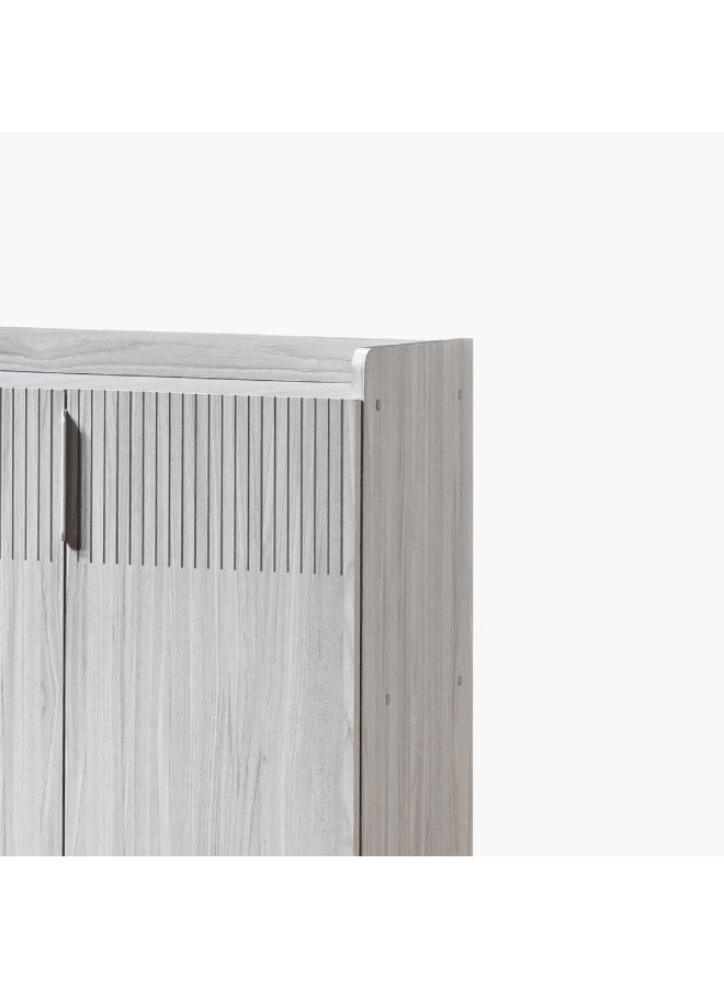 Home Box Elmwood 15-Pair Shoe Cabinet with 2 Doors 34 x 110 x 73 cm - Image 2