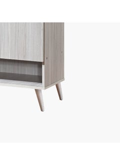 Home Box خزانة أحذية إلموود 15 زوج مع أبواب 2 34 × 110 × 73 سم  - Image 1