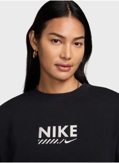 Nike Nsw Fleece Oversized Sweatshirts  - Image 3