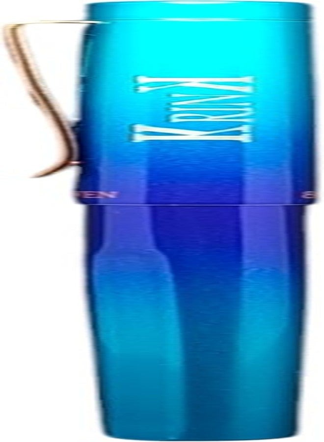 Krink Antique Metal Pen F142 Sky and Blue Combination Rainbow Fountain Pen - Image 4