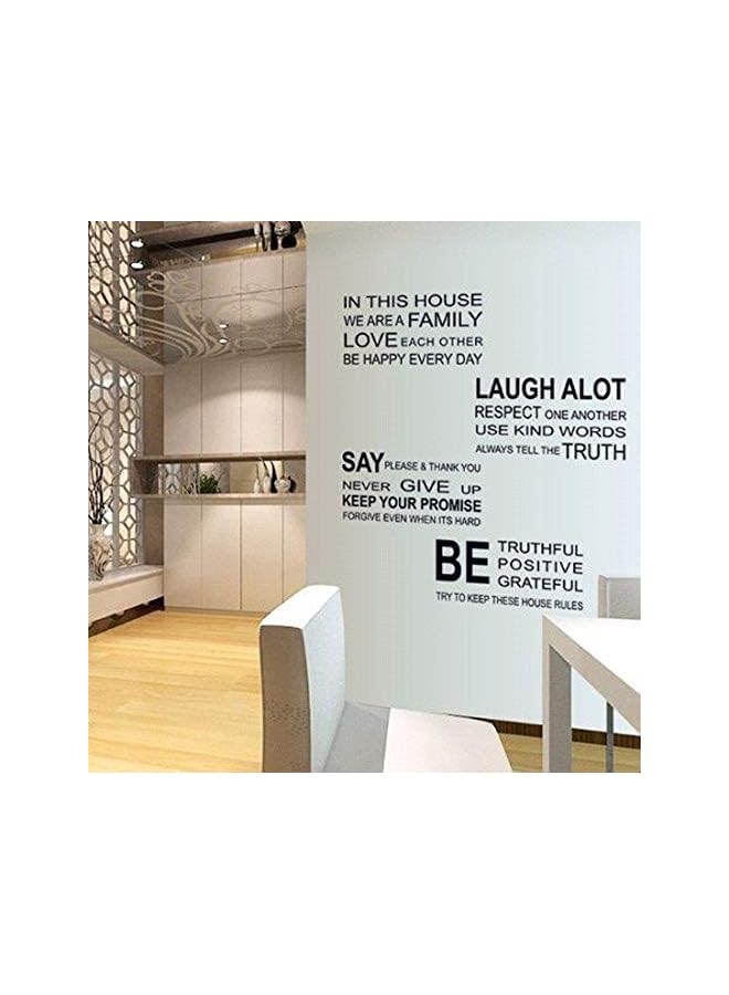 Zaboon Words 3D Wall Sticker - Image 2
