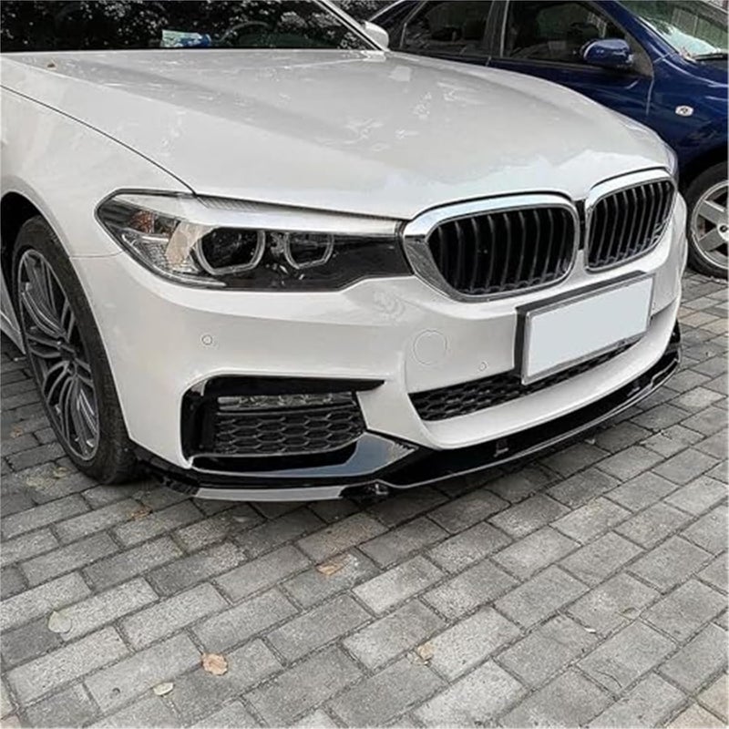 QASULER Front Bumper Lip Splitter for BMW 5 Series G30 - Image 2
