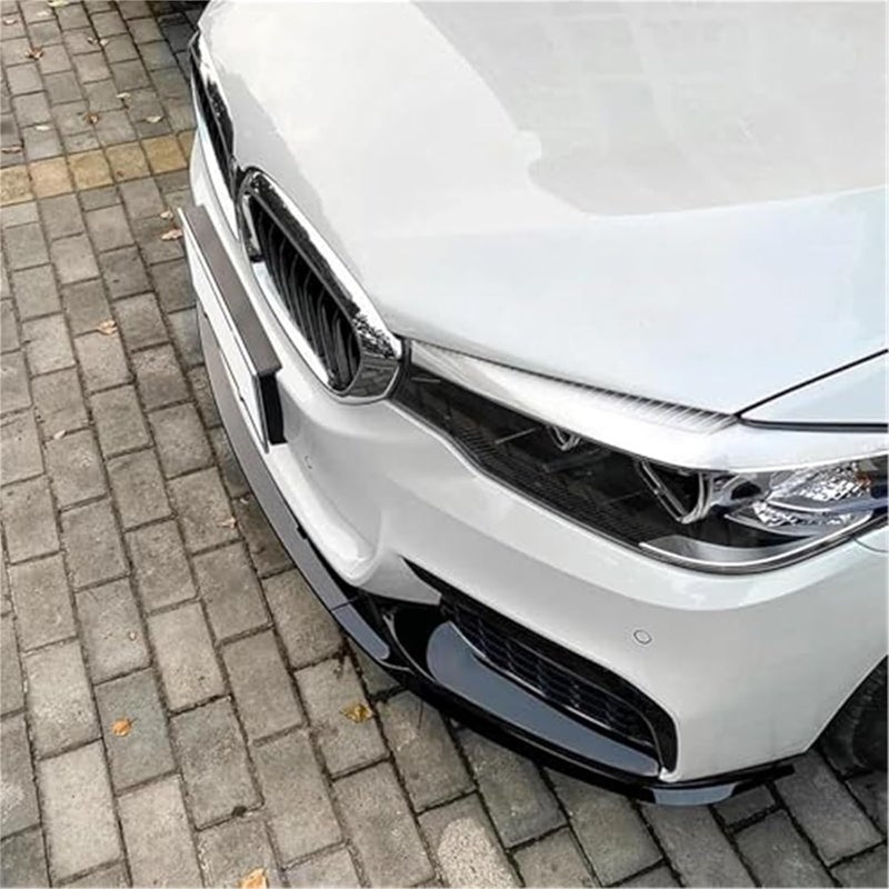 QASULER Front Bumper Lip Splitter for BMW 5 Series G30 - Image 4