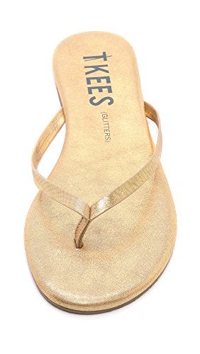 TKEES Women's Glitters Flip Flop, Sandbeam, 8 M US - Image 3