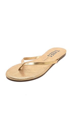 TKEES Women's Glitters Flip Flop, Sandbeam, 8 M US - Image 1