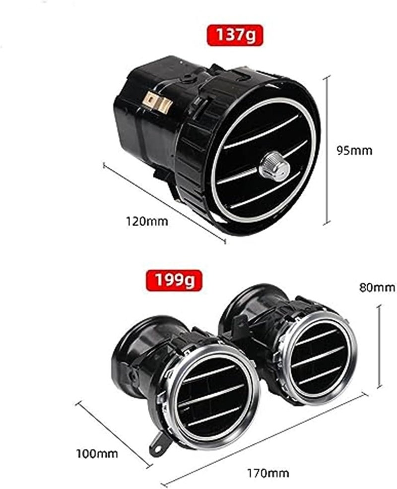 QASULER AC Vent Grille for E Class W213 - Image 5