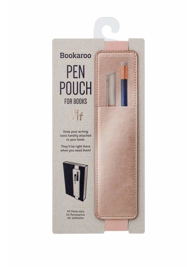 IF Bookaroo Pen Pouch Rose-Gold - Image 1
