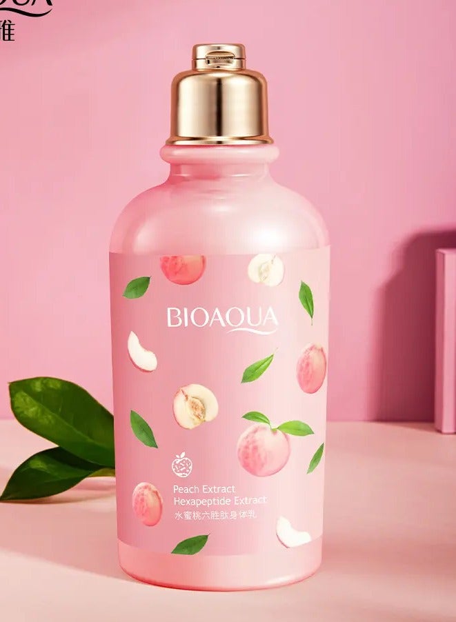 بيو أكوا لوشن الجسم بالخوخ 250 جرام - Image 1