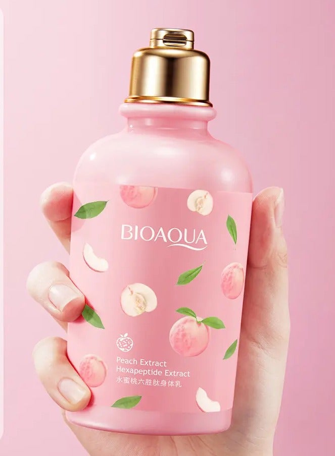 بيو أكوا لوشن الجسم بالخوخ 250 جرام - Image 3