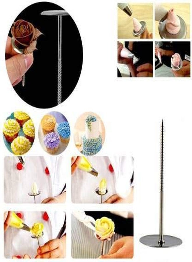 Mass Pro 52 Nozzle Set Cake Decoration Tips Set - 54 Pcs Professional Stainless Steel Piping/Dispenser Nozzle Kit - Image 4