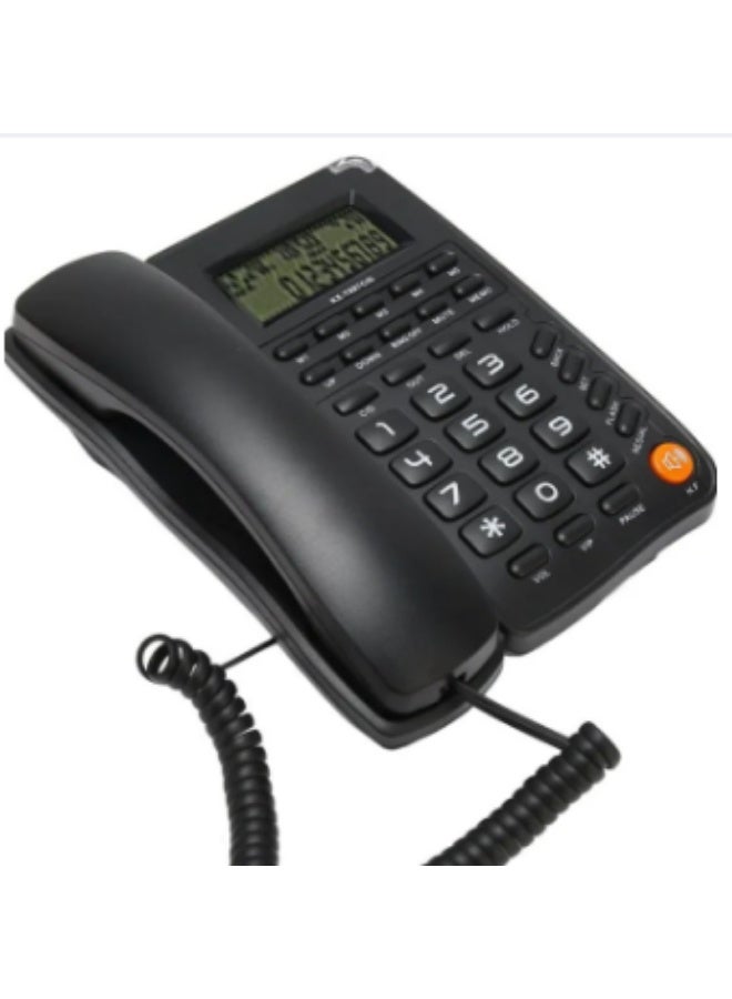 PROMASS Caller ID Corded Desktop Phone – FSK/DTMF, LCD Display, Speakerphone - Image 1