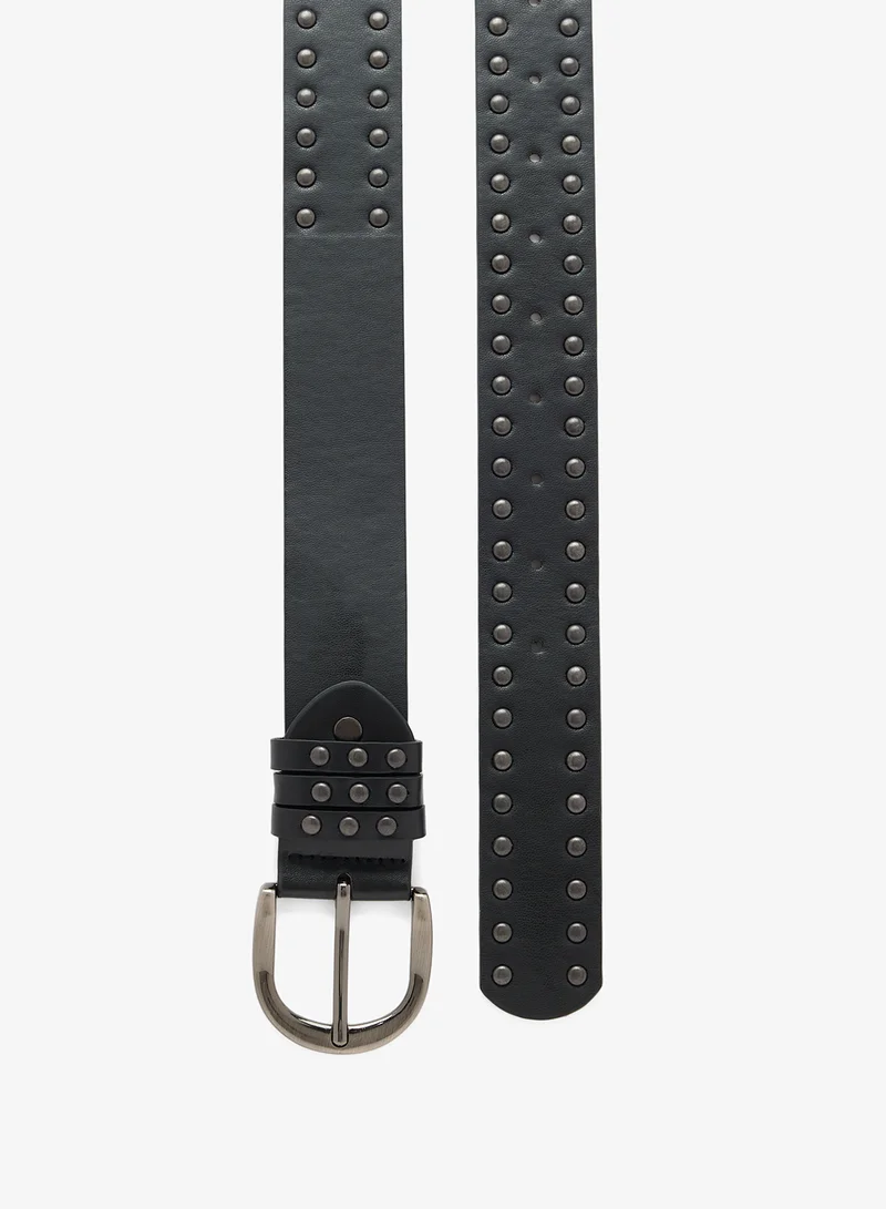 Seventy Five Metal Studded Casual Belt