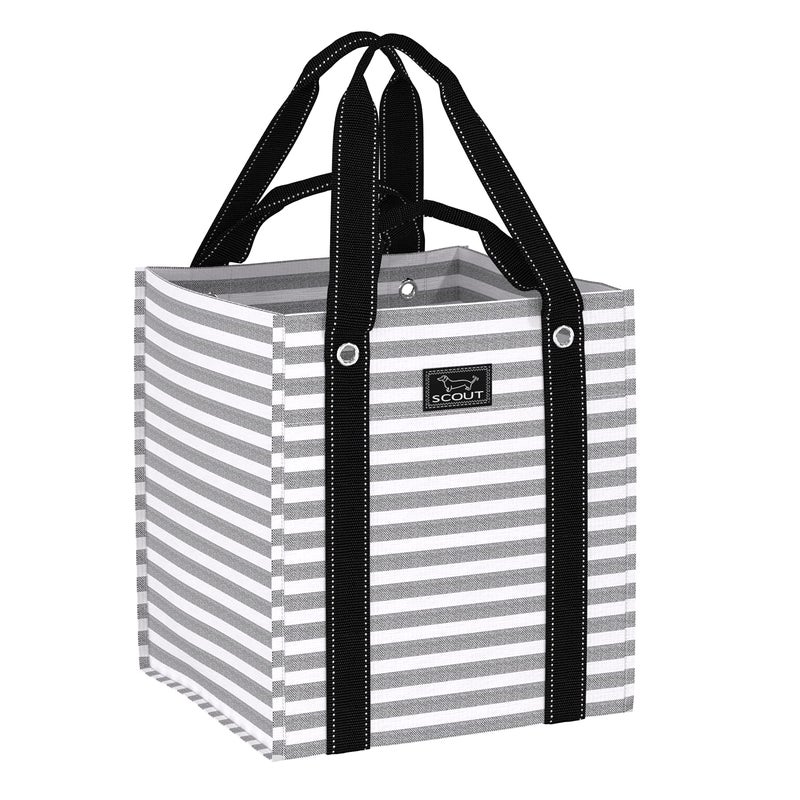 SCOUT SCOUT Bagette Market Tote Large Reusable Grocery Bag with BurstProof Bottom 