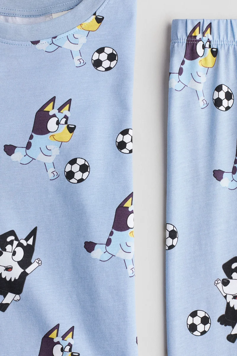 H&M Printed cotton jersey pyjamas