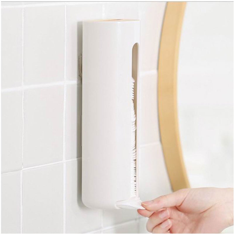 Wall-mounted Storage Box Makeup Cotton Pad Box Bathroom Cotton Pad Container - Image 3