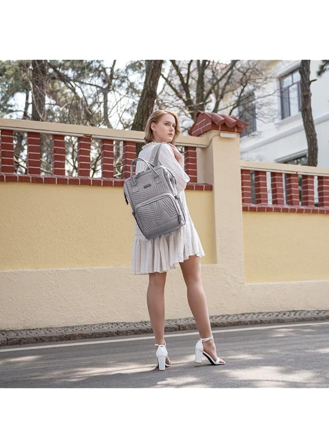 إيروريكس حقيبة حفاضات نوفا جراي + خطافات عربة الأطفال - Image 4