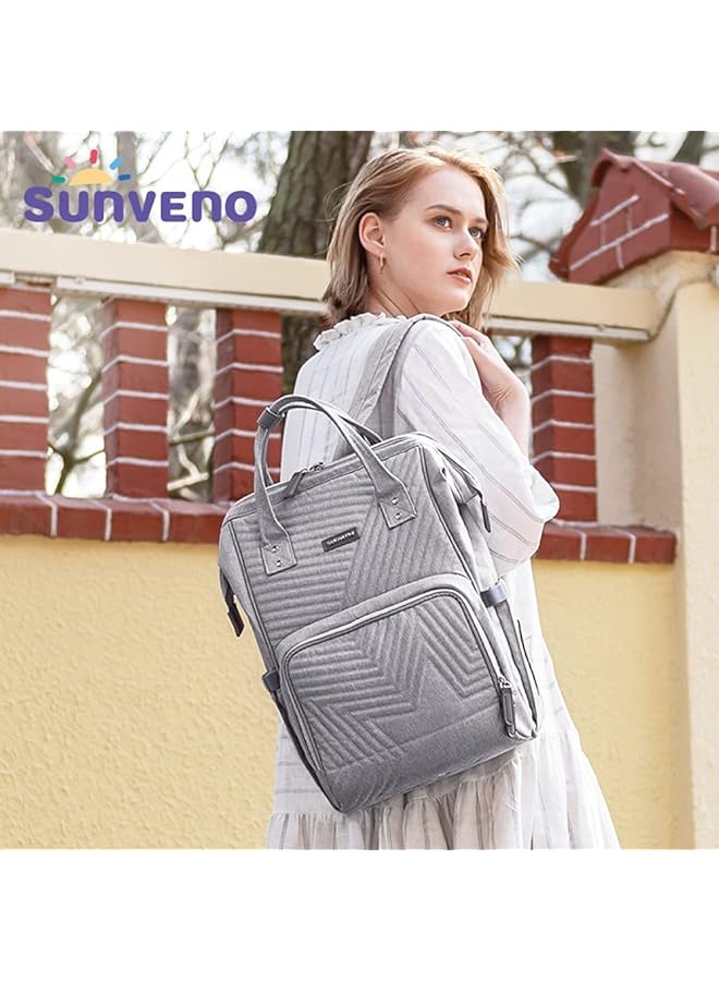 إيروريكس حقيبة حفاضات نوفا جراي + خطافات عربة الأطفال - Image 2