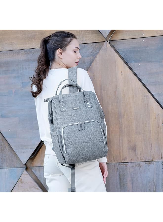 إيروريكس حقيبة حفاضات نوفا جراي + خطافات عربة الأطفال - Image 5