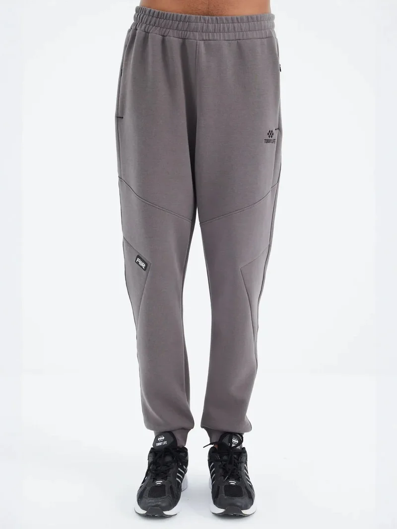TOMMYLIFE TOMMY Men's Relaxed Fit Fleece Sweatpants