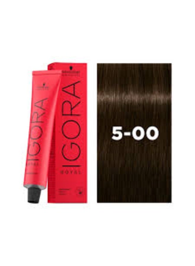 Schwarzkopf Igora Royal Permanent Hair Color 5-00 - Image 2