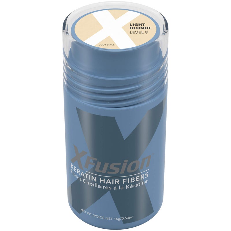 XFusion Keratin Hair Fibers - Light Blonde (15g) - Image 1
