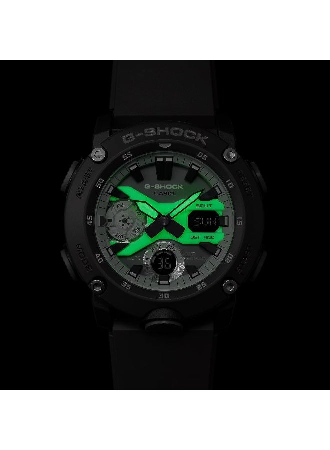 G-SHOCK Men's Analog & Digital Gray Dial Watch - GA-2000HD-8ADR - Image 3