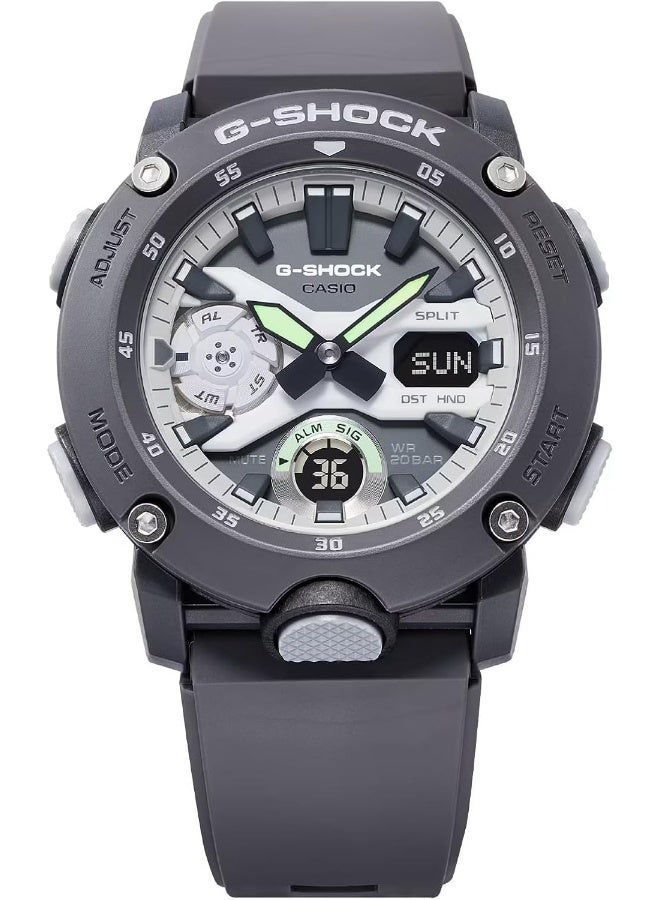 G-SHOCK Men's Analog & Digital Gray Dial Watch - GA-2000HD-8ADR - Image 2